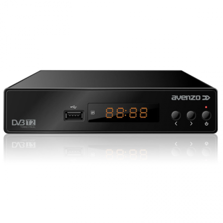 TDT AVENZO HD T2 4012 USB PVR MPEG4 HDMI