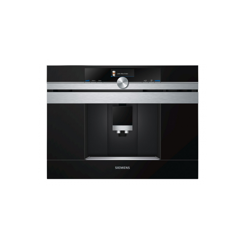 CAFET. SIEMENS CT636LES6 19BAR TFT NEGRO+INOX