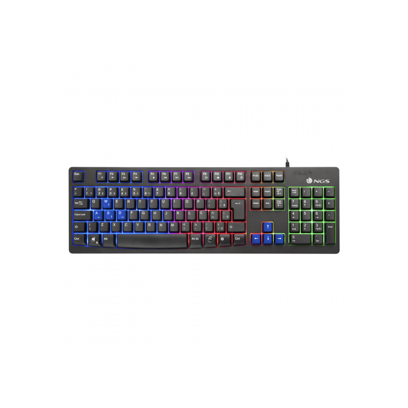 TECLADO NGS GKX-300 CROMA MULTICOLOR