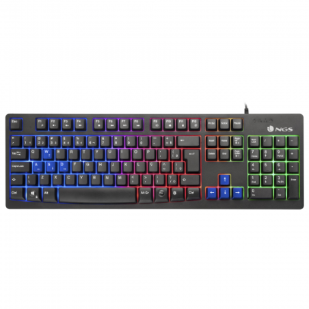 TECLADO NGS GKX-300 CROMA MULTICOLOR