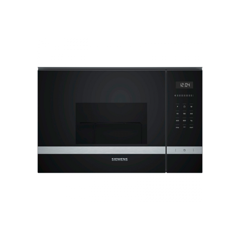 MICR. SIEMENS BE525LMS0 MF CRISTAL NEGRO/INOX