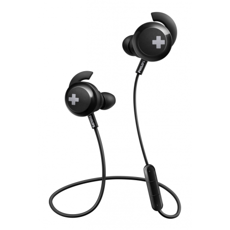 AURICULARES PHILIPS SHB4305BK/00 NEGRO BASS+
