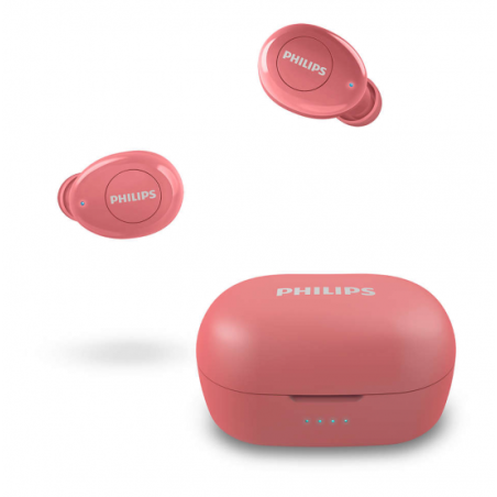 AURICULARES PHILIPS TAT2205RD ROJO TRUE WIRELESS