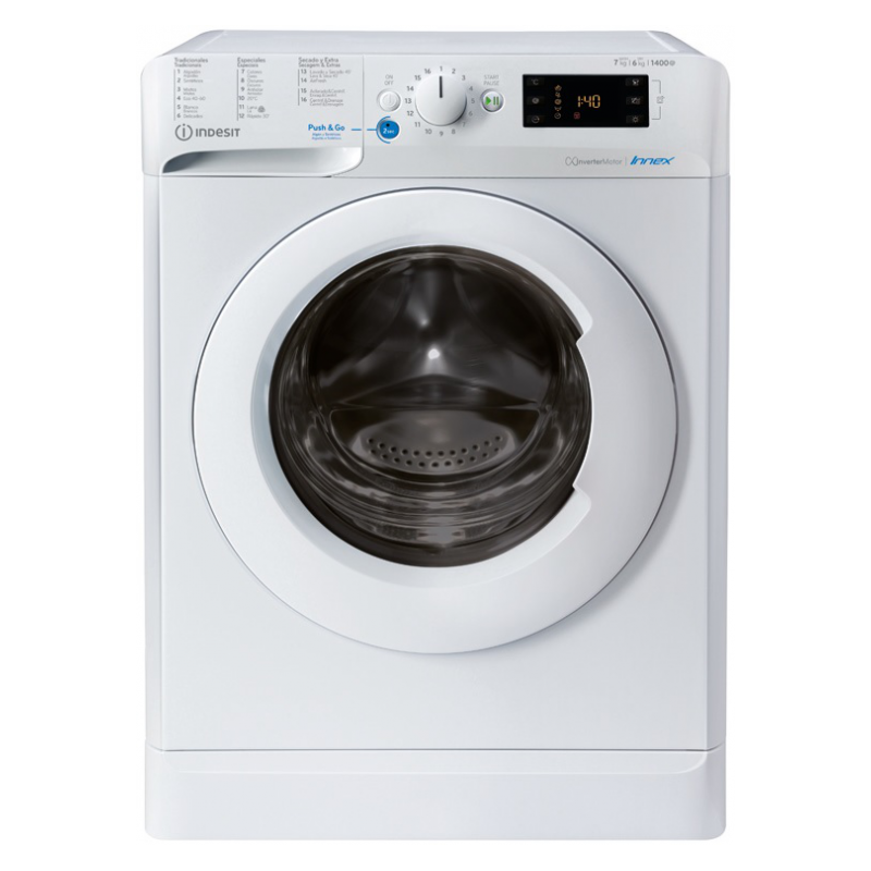 LVD.SEC. INDESIT BDE761483XWSPTN 7/6K 1400R D/D