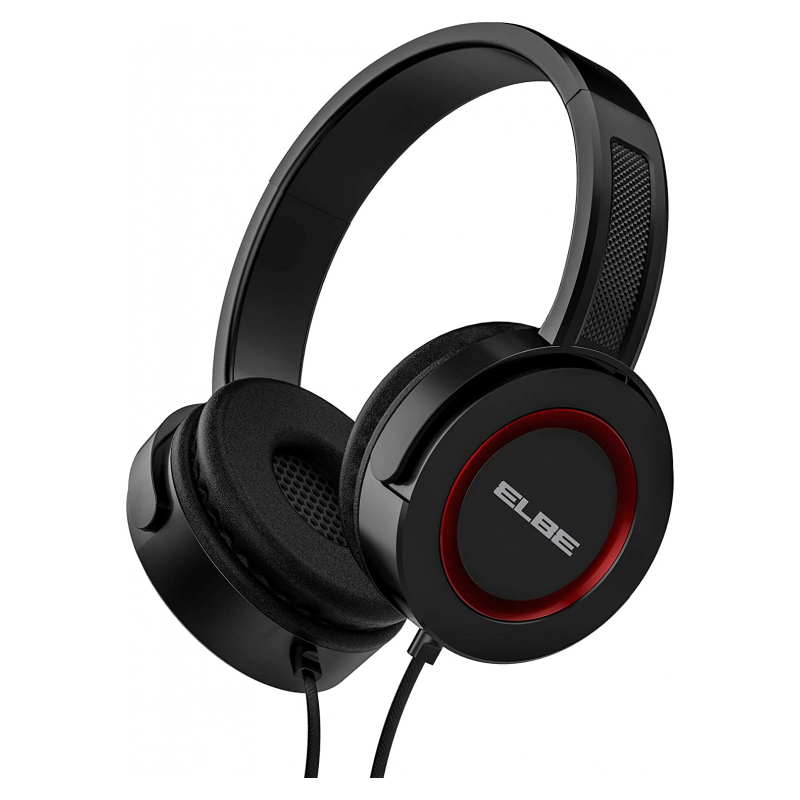 AURICULARES ELBE AU-813-NR DIADEMA MICROF NEG/RO