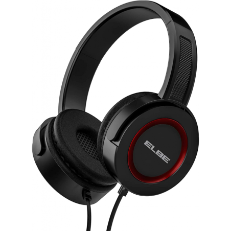 AURICULARES ELBE AU-813-NR DIADEMA MICROF NEG/RO