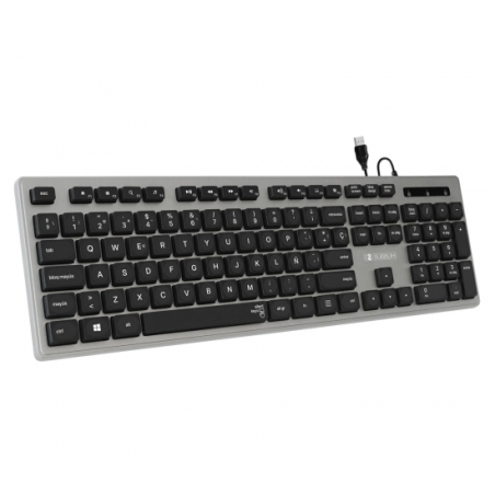 TECLADO SUBBLIM ERGO KEYS FLAT HQ GREY