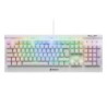 TECLADO SHARKOON SGK3 MECANICO RGB BLANCO GAMING