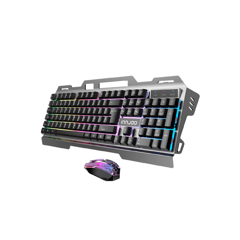 TECLADO+RATON INJOO IJ-GAMING SET-BLK