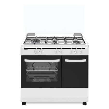 COCI. VITROKITCHEN CB961PBB 5F 90CM BCO BUTANO