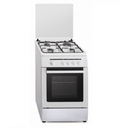 COCI. VITROKITCHEN CB55BB 50x55 4F BLANCA BUTANO