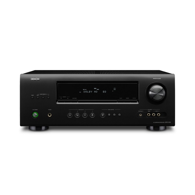RECEPTOR DENON AVR-1312 3D HDMI1.4 110Wx5