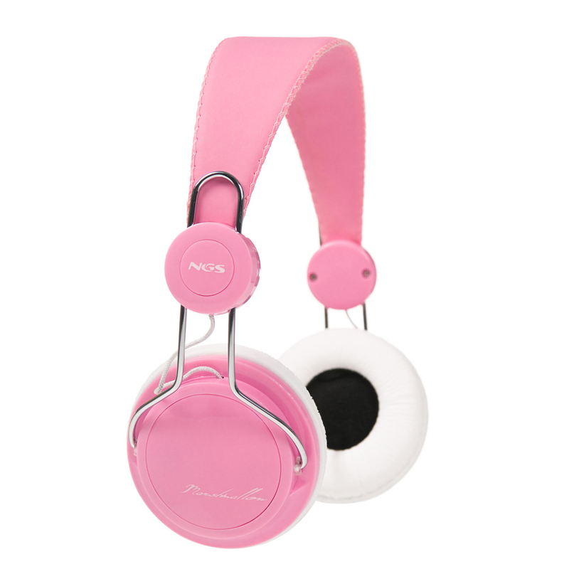 AURICULARES NGS BIG DJ MARSHMALLOW - ROSA-