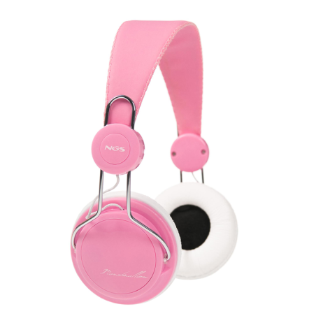 AURICULARES NGS BIG DJ MARSHMALLOW - ROSA-