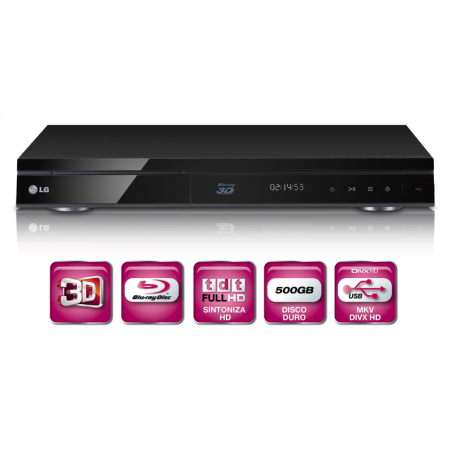 BLU-RAY LG HR825T HDD 500G