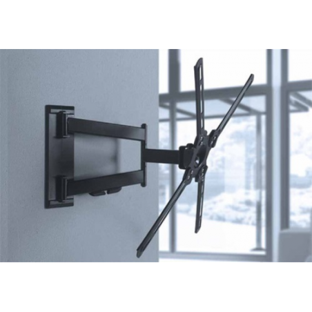 SOPORTE TV GISAN AX412 HASTA 50 2BRAZOS ACERO