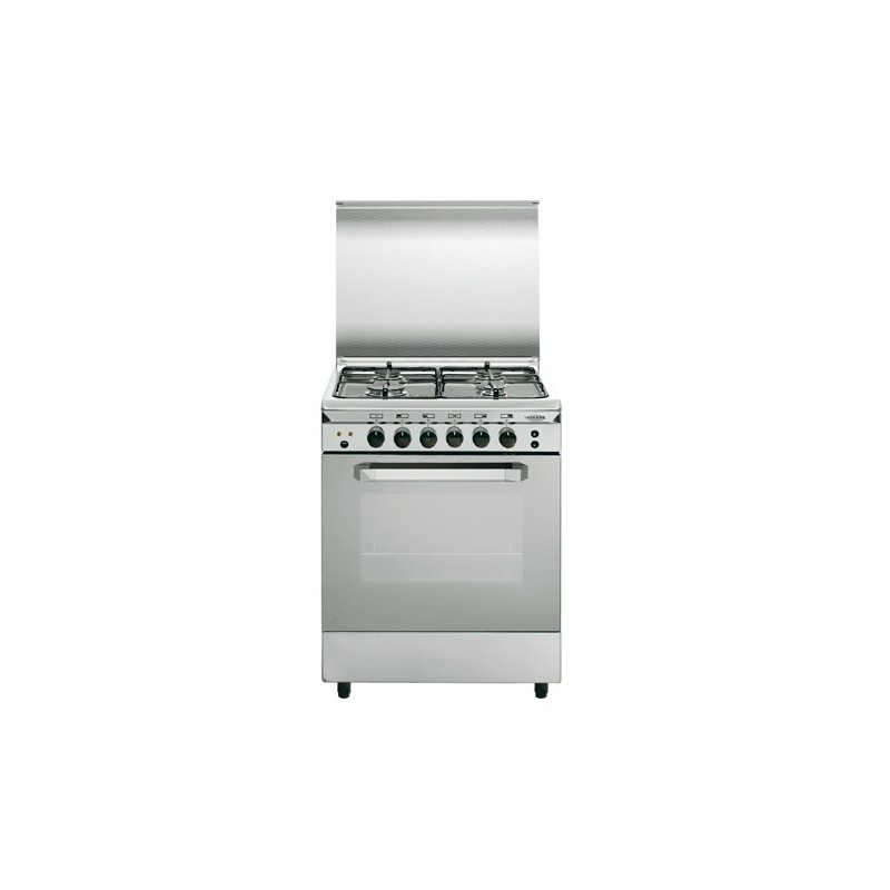 COCI. VITROKITCHEN UN55IB GLEM 4F 53x50 INOX BUT