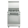 COCI. VITROKITCHEN UN55IB GLEM 4F 53x50 INOX BUT