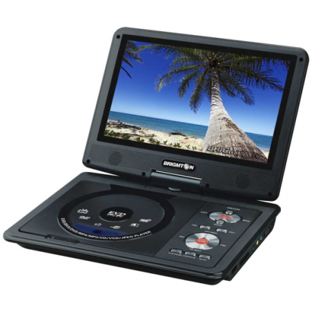 DVD BRIGMTON 9 PORTATIL BDVD-1093 USB MANDO JUEGO