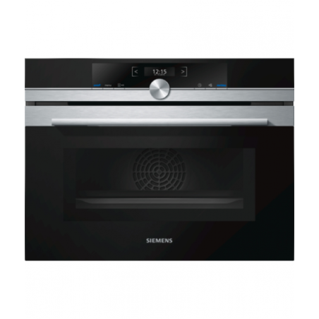 HORNO SIEMENS CM633GBS1 TFT NEGRO+INOX 4D