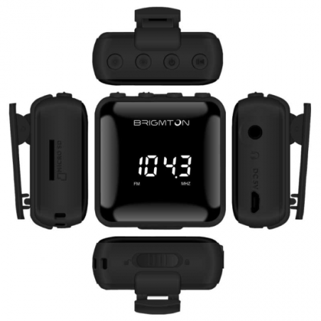 TRANSISTOR BRIGMTON BT-125N NEGRO MICRO SD MP3