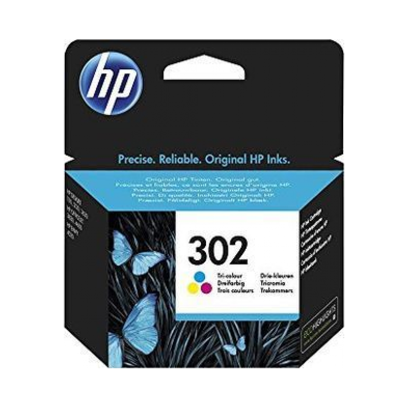 TINTA HP 302 TRICOLOR F6U65AE