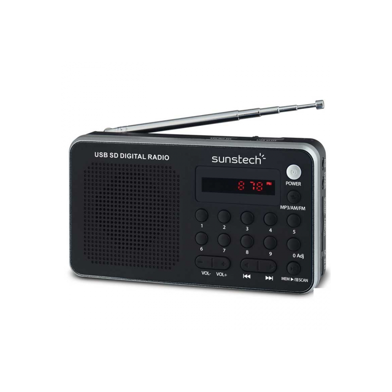 TRANSISTOR SUNSTECH RPDS32BL FM/AM