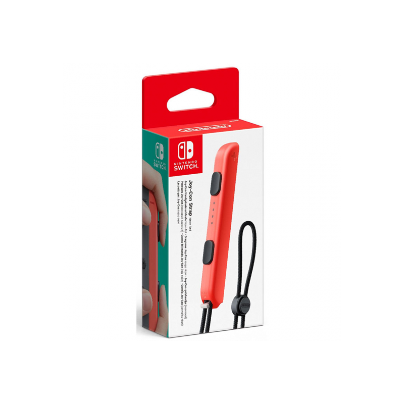 CORREA NINTENDO SWITCH JOY-ROJO NEON