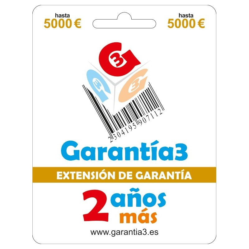 EXTENSION GARANTIA +2A G3PDES5000 HASTA 5000€