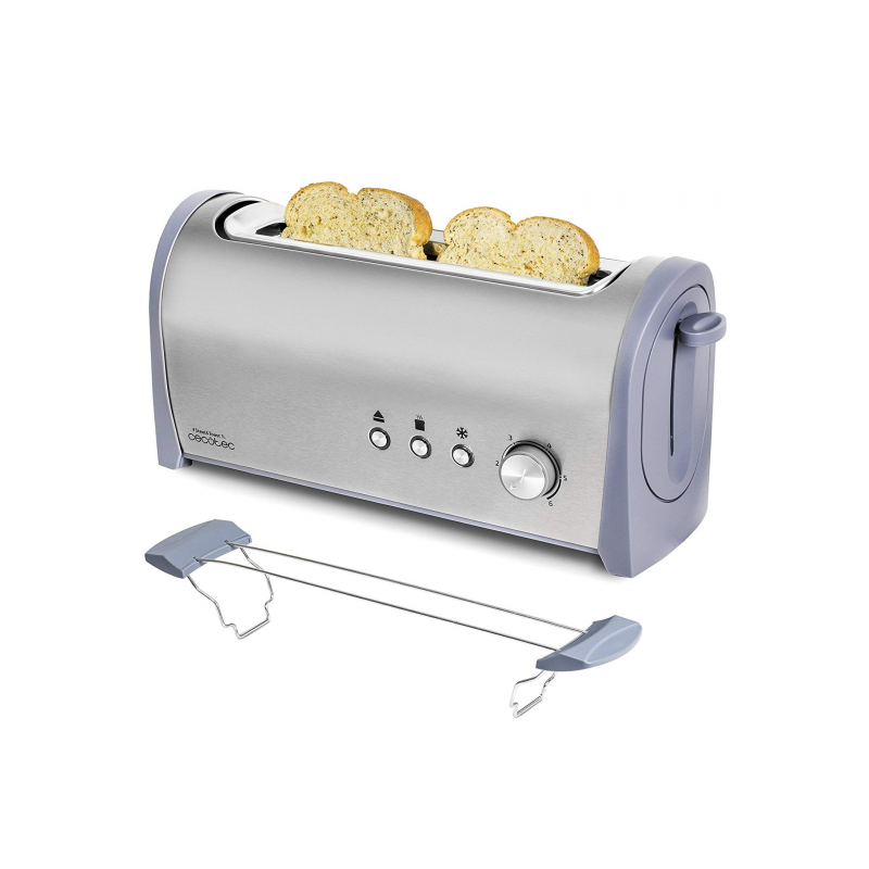 TOST. CECOTEC 03036 1R LARGA INOX 1000W AG