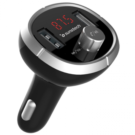 TRANSMISOR FM SUNSTECH FMT400BT USB BLUETOOTH