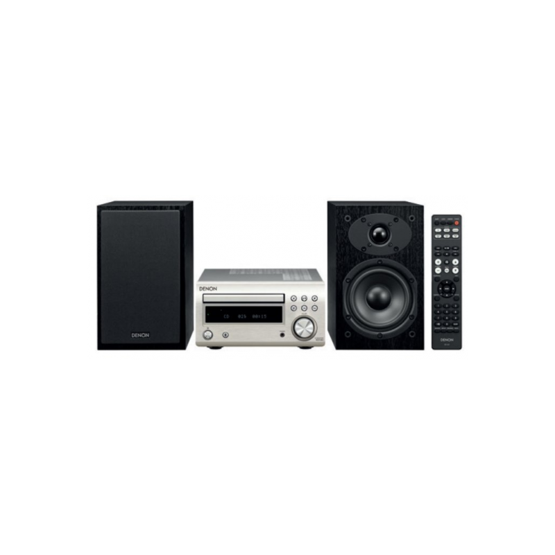 CADENA DENON D-M41 BLUETOOTH 30W BK/SLV