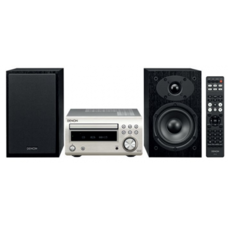 CADENA DENON D-M41 BLUETOOTH 30W BK/SLV