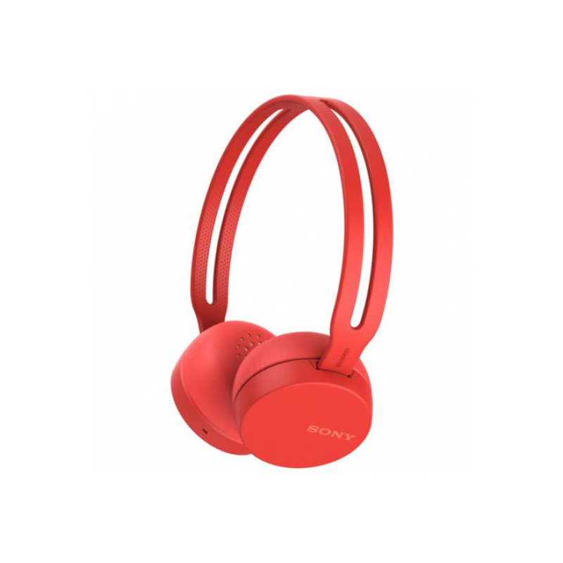 AURICULARES SONY WHCH400R BLUETOOTH RED