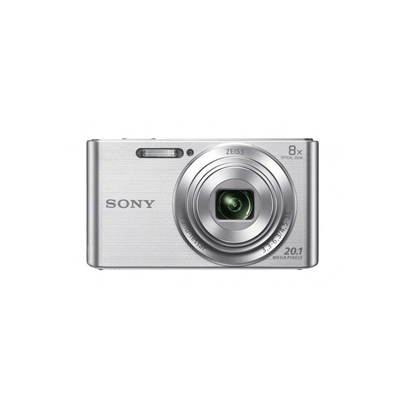 CAMARA SONY DSCW830S 20,1 MPXLS 8X HD VIDEO PLATA