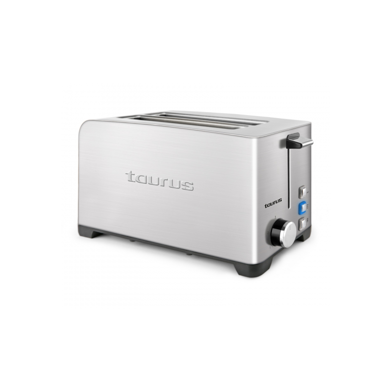 TOST. TAURUS MY TOAST D.LEGEND 2R LARGA INOX 1050W