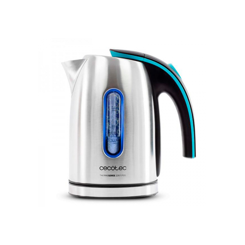 HERVIDOR CECOTEC THERM220 01513 1630W 1,2L INOX CU