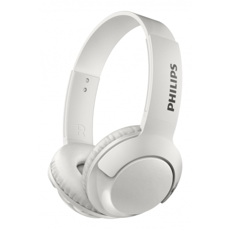 AURICULARES PHILIPS SHB3075WT/00 BLANCO BASS+