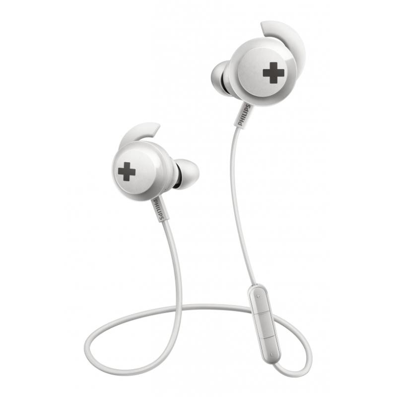 AURICULARES PHILIPS SHB4305WT/00 BLANCO BASS+