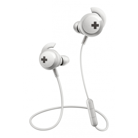AURICULARES PHILIPS SHB4305WT/00 BLANCO BASS+