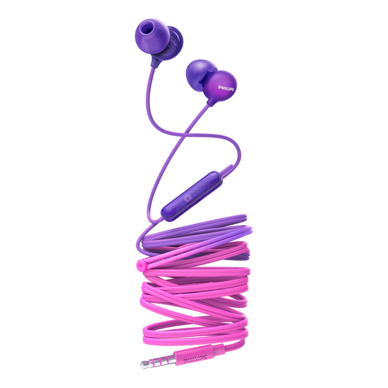 AURICULARES PHILIPS SHE2405PP/00 MORADO