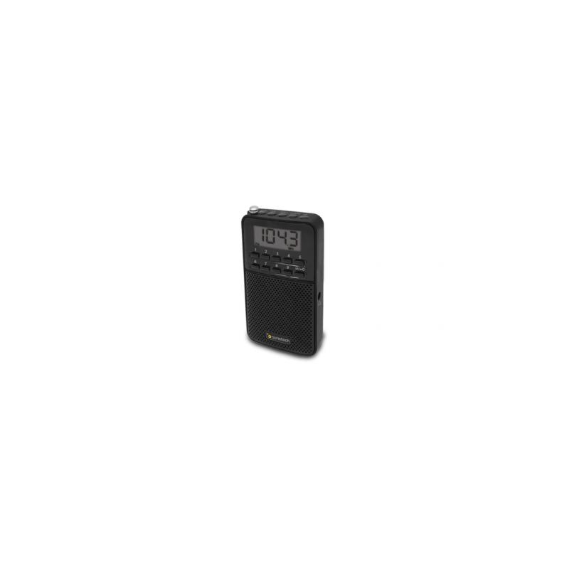 TRANSISTOR SUNSTECH RPDS81BK BLACK AM/FM