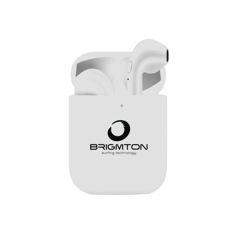 AURICULARES BRIGMTON BML-18B BLUETOOTH BLANCO