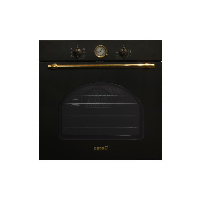 HORNO CATA MRA7108BK RUSTICO NEGRO
