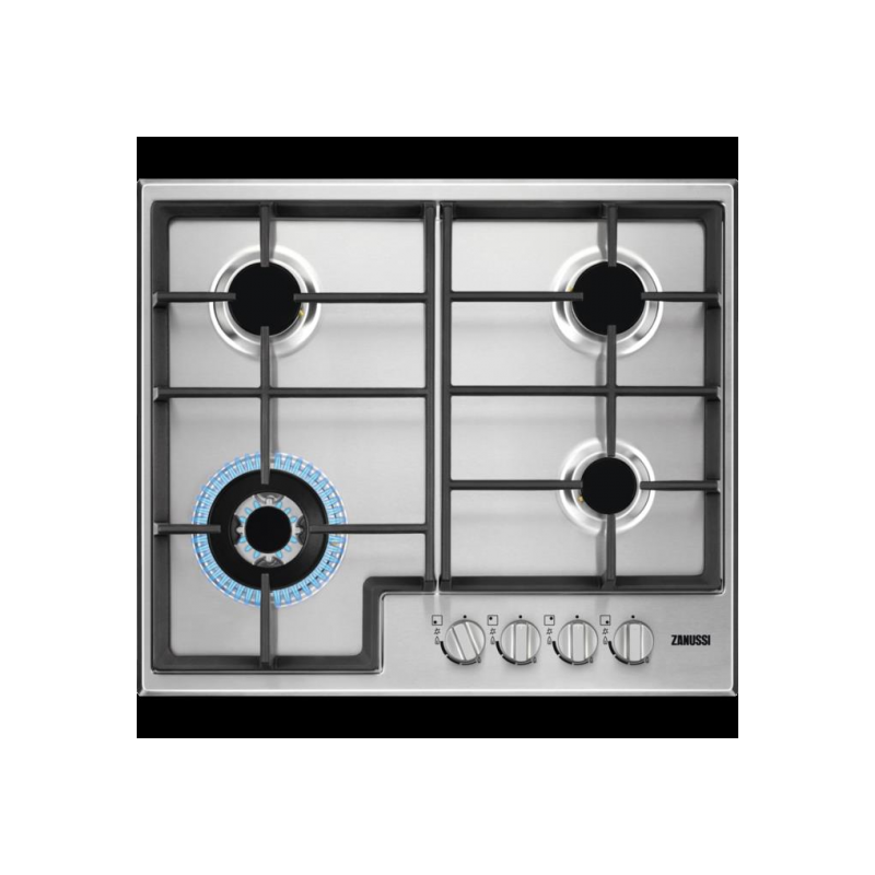 ENCIM. ZANUSSI ZGH66424XS 4F INOX NAT