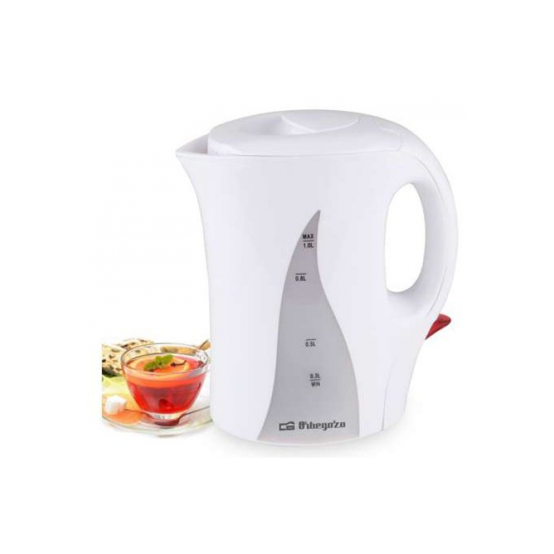 HERVIDOR ORBEGOZO KT4100 1L 1000W 16693 BCO