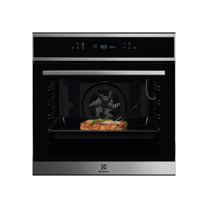 HORNO ELECTROLUX EOE7P31X PIROL A+ CRIST NEGR/INOX