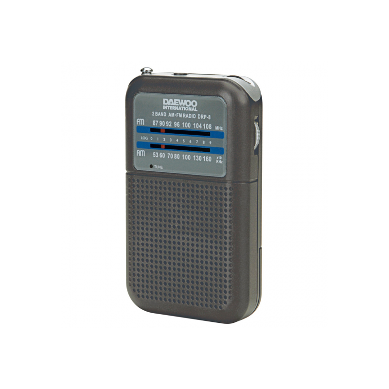 TRANSISTOR DAEWOO DRP-8 GRIS FM/AM ALTAVOZ