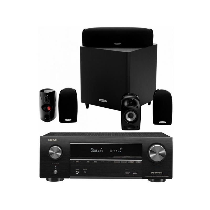 ALTAVOZ POLK TL-1600 + AMPLIFICADOR DENON AVRX1600