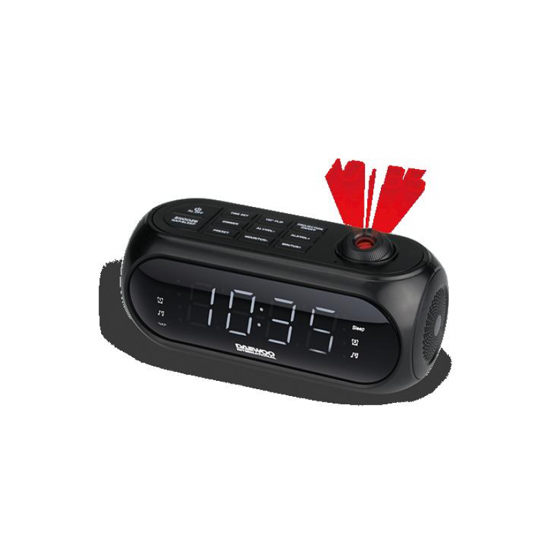 RAD/REL DAEWOO DCP-490BK PROYECCION NEGRO